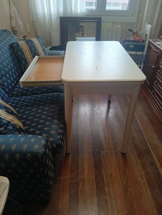 Mesa de cocina de 100x70 extensible