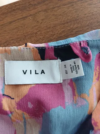 Vestido VILA Multicolor Talla S