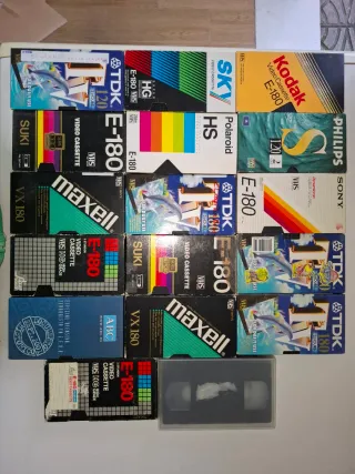 Lote Cintas VHS Películas Animadas (Español)