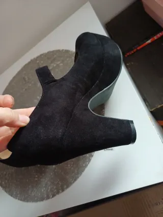 Tacones negros mujer talla 39