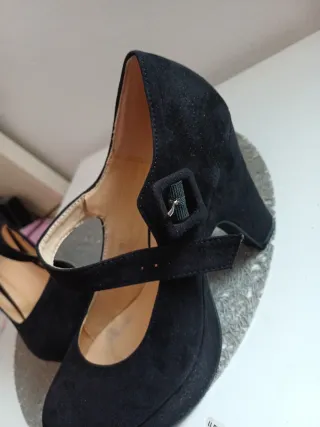 Tacones negros mujer talla 39