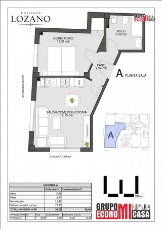 Piso en venta en Santo Angel en Murcia
