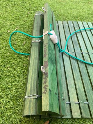 Pack de dos persianas alicantinas verdes