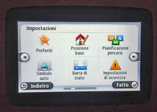 Navigatore TOM TOM con cavi e custodia