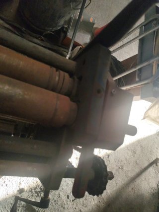 Curvadora chapa 1 metro