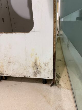 Mueble de odontología blanco 205x56x85