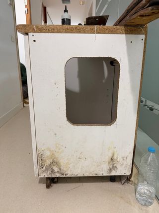 Mueble de odontología blanco 205x56x85