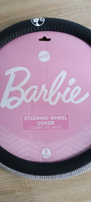 Cubre Volante Barbie con Brillantes
