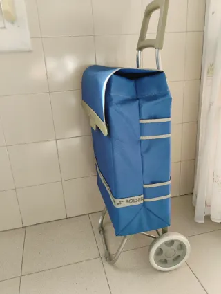 Carro y regalo bolso de compra