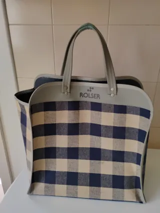 Carro y regalo bolso de compra