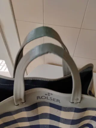 Carro y regalo bolso de compra
