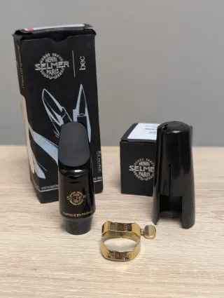 Boquilla Saxo Soprano Selmer S80 C* + abrazadera