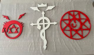 Logo Fullmetal Alchemist Rojo