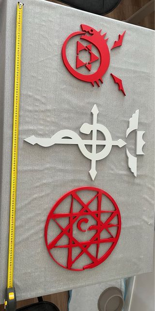 Logo Fullmetal Alchemist Rojo
