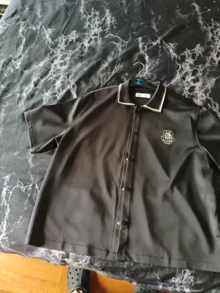 Camisa Bershka Negra Talla L