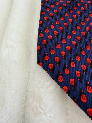 Corbata Corbateria Española Seda Azul Granate