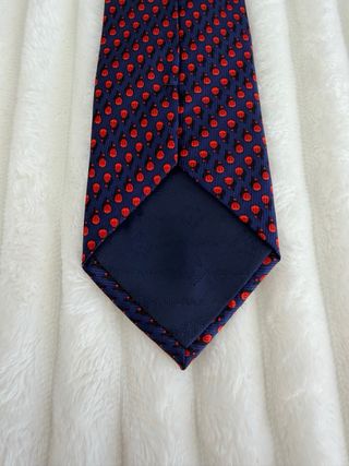 Corbata Corbateria Española Seda Azul Granate