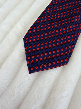 Corbata Corbateria Española Seda Azul Granate