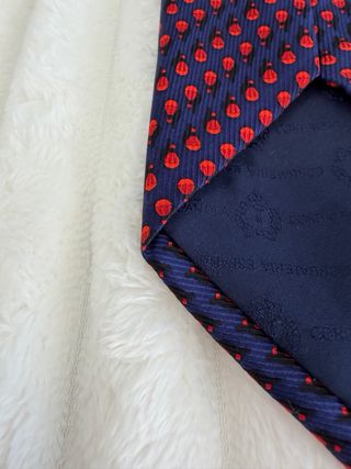 Corbata Corbateria Española Seda Azul Granate