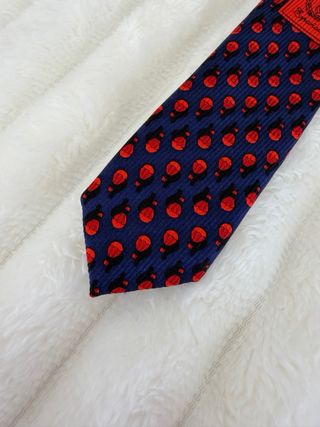 Corbata Corbateria Española Seda Azul Granate