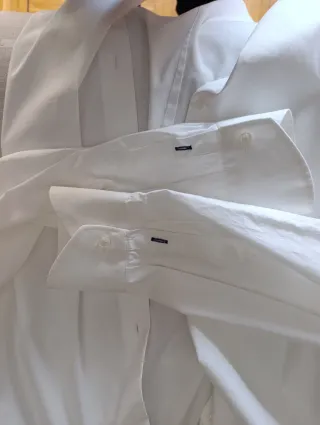 Camisa de vestir blanca