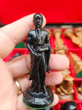 Juego Ajedrez Chino Antiguo