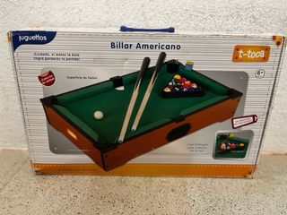 Billar americano en miniatura