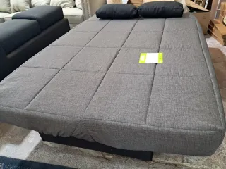 Sofá Cama Libro Gris Tela