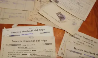 Lote facturas antiguas años 60