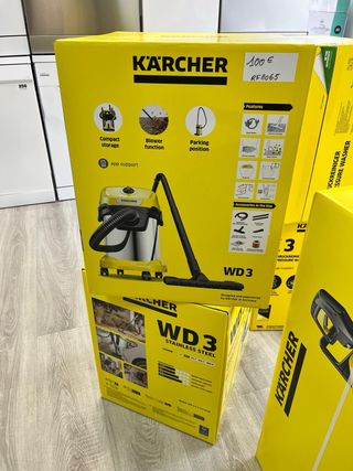 ASPIRADORA KÄRCHER WD 3 S V-17/6/20 CAR – 17 L –