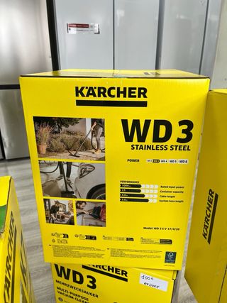 ASPIRADORA KÄRCHER WD 3 S V-17/6/20 CAR – 17 L –