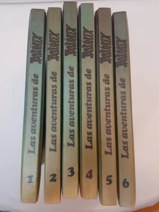 Las aventuras de asterix. 6 tomos. Grijalbo. Comic