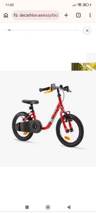 Bici BTWIN 14 pulgadas