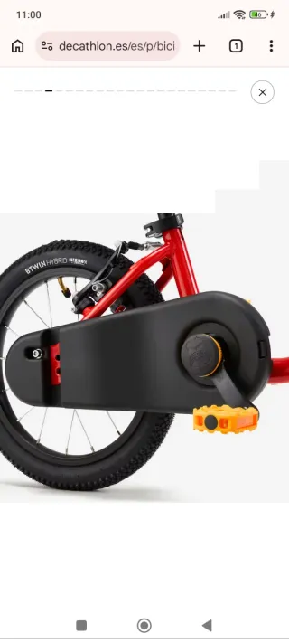 Bici BTWIN 14 pulgadas