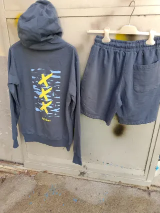 Tuta Ajax: felpa e pantaloncini tg s