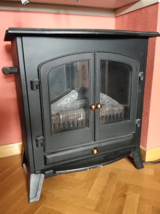 Chimenea eléctrica con simulación de fuego