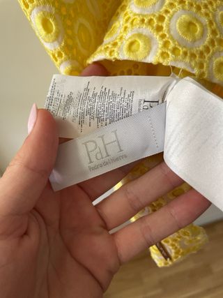 Vestido Pedro del Hierro Amarillo