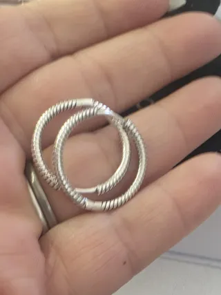 Aros Pandora Plata Charms