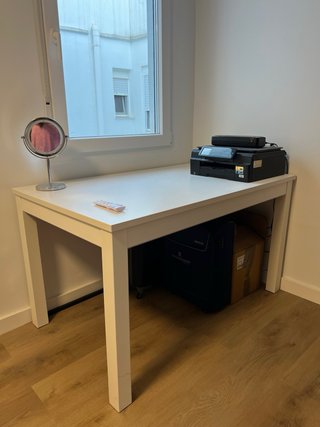 Mesa extensible IKEA NÄSINGE blanca