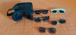 Gafas de sol y monturas.