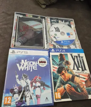 Pack Juegos PS5 Neon White y XIII