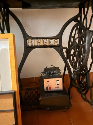Máquina de coser Singer vintage