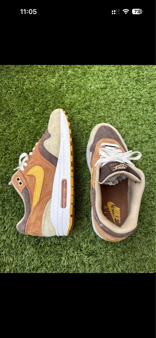 Nike Air Max 1 Marrones y Amarillas