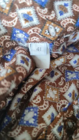 Camisa Vintage Retro Talla L (42-44)