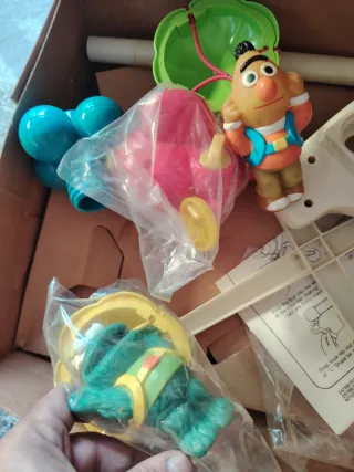 Móvil Musical Cuna Vintage Sesame Street