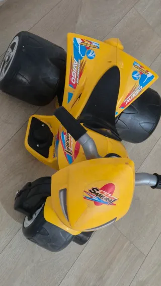 Moto Eléctrica Infantil Avigo Amarilla