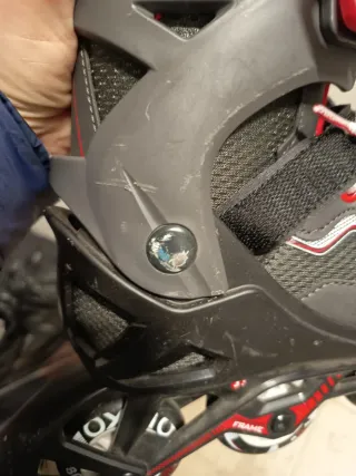 Patines en línea talla 35-38 con protecciones