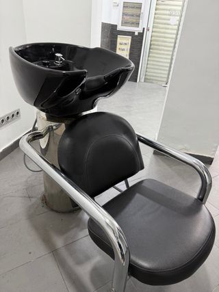 Lavacabezas con sillón