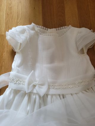 Vestido de Comunión crudo