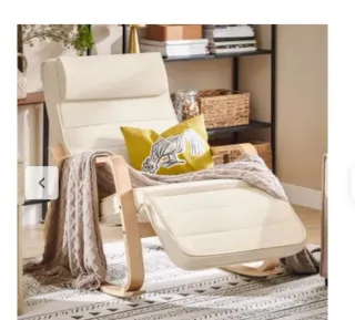 Poltrona Relax Mecedora con Poggiapiedi. DA USARE.